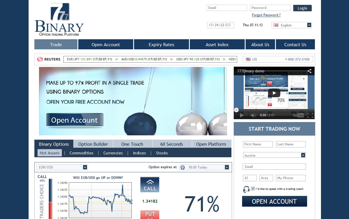 free binary options software download